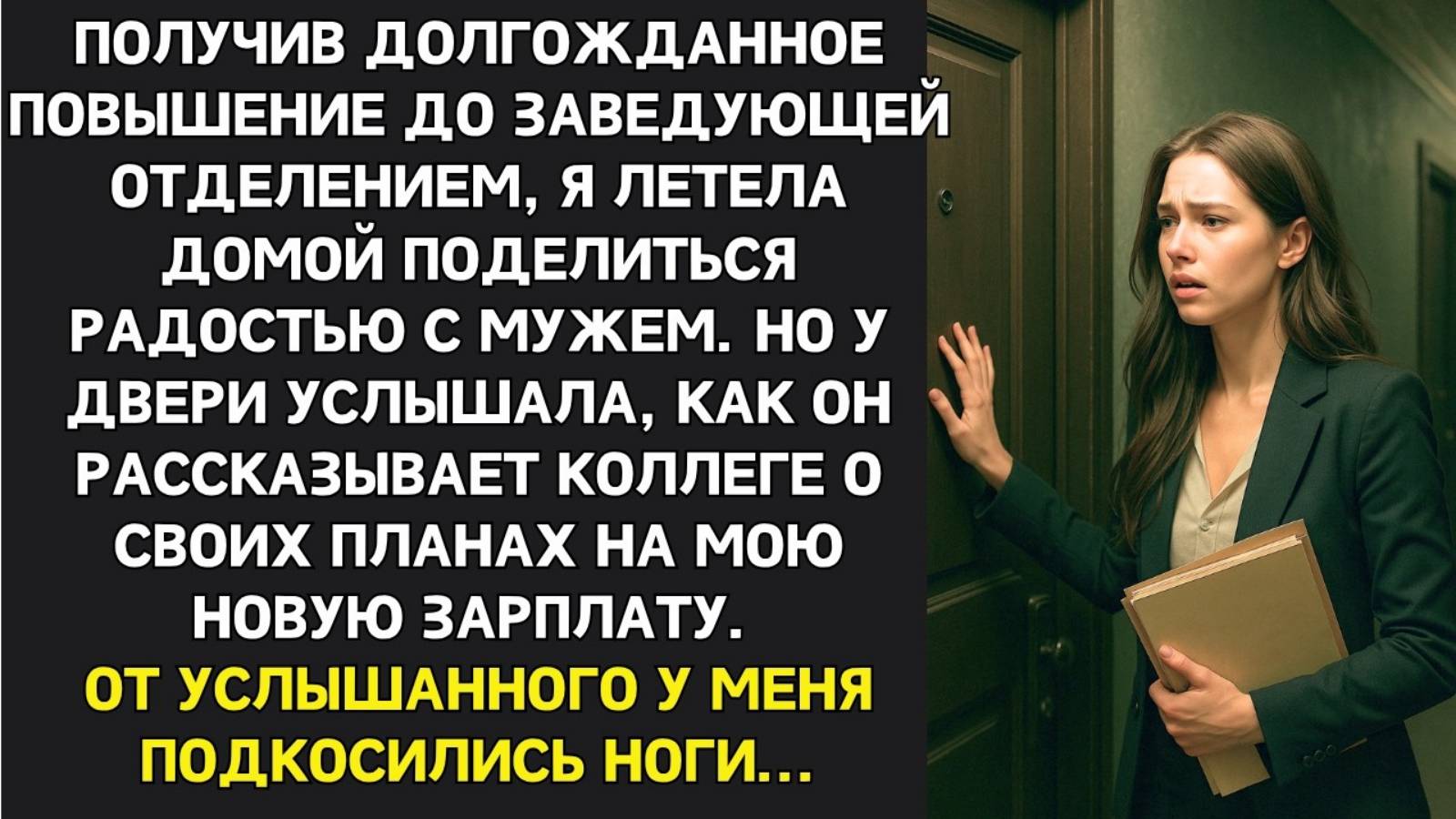 Истории из жизни Получив повышение на работе Аудио рассказы, Жизненные истории слушать