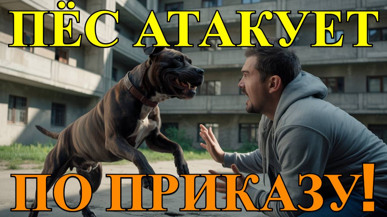 УЖАС в Волгограде! Пёс НАКИНУЛСЯ по команде хозяина
