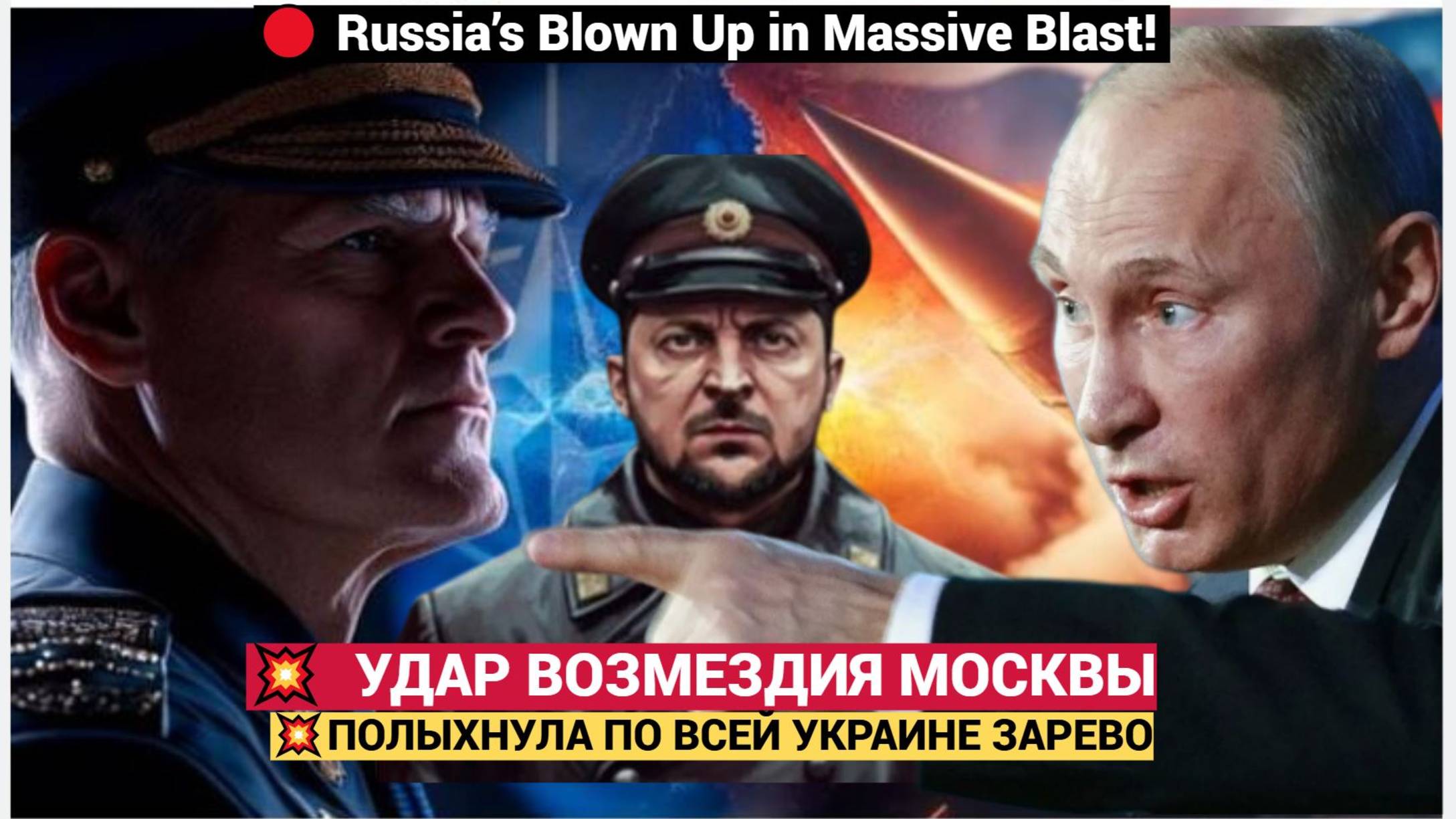 Срочно! Полыхнула ВСЯ УКРАИНА! ГРЯНУЛ! Удар ВОЗМЕЗДИЯ России за военные аэродромы