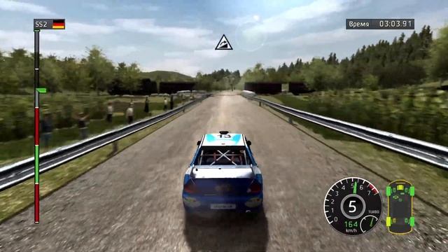 WRC FIA 2010-го года. Почти закончил третий уровень. смотреть онлайн