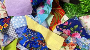 Один простой способ сшить звездный узор DIY мастер класс