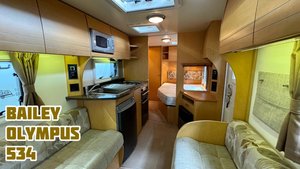 Bailey Olympus 534 - прицеп-дом с самой популярной планировкой