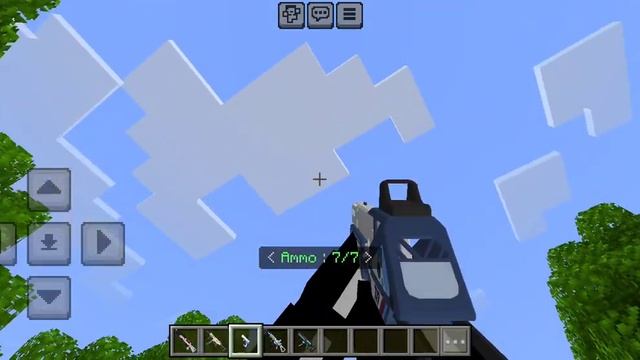 мод на оружие в Майнкрафт pe смотреть онлайн