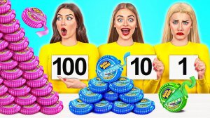 100 Слоев Еды Челлендж _ Эпичная Битва с Едой от Multi DO Challenge
