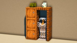 Гардероб С Доспехами в Майнкрафте