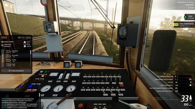 SimRail - The Railway Simulator Обзор что и как это работает))) смотреть онлайн
