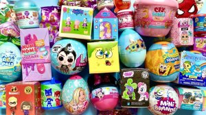 АСМР РАСПАКОВКА 32 РАЗНЫХ КОРОБОК С СЮРПРИЗОМ 🧽🐡 НОВЫЕ МИСТЕРИ БОКСЫ ОТ ГУБКИ БОБА