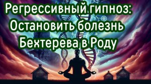 Регрессивный Гипноз: Как Остановить Болезнь Бехтерева в Роду?