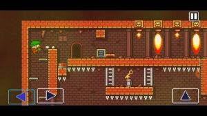 Игра "Super Dangerous Dungeons". Огненное подземелье.