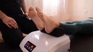 Сеанс на тренажере свинг машина.