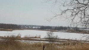 Зимний пейзаж река
