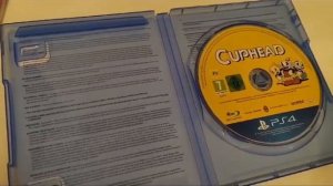 ОБЗОР ДИСК cuphead на PlayStation4-5