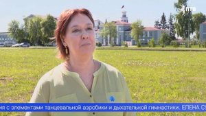 Массовая зарядка на свежем воздухе, яблоки и кислородные коктейли