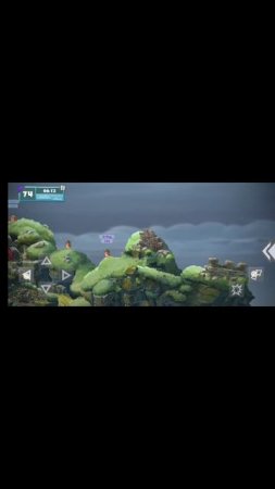 Хотел попасть по врагу но подстрелил себя Worm23