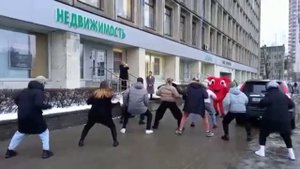 Флешмоб - сюрприз в Санкт-Петербурге