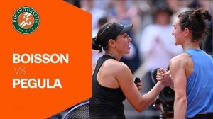 02.06.2025. Луа Буассон - Джессика Пегула. Roland Garros. Loïs Boisson - Jessica Pegula