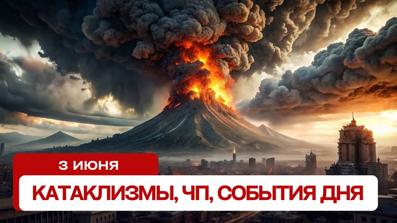 Новости сегодня 03.06.2025. Катаклизмы за день, ЧП, события дня