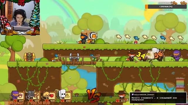 Прохождение StrikeForce Kitty. Новогодний Марафон смотреть онлайн