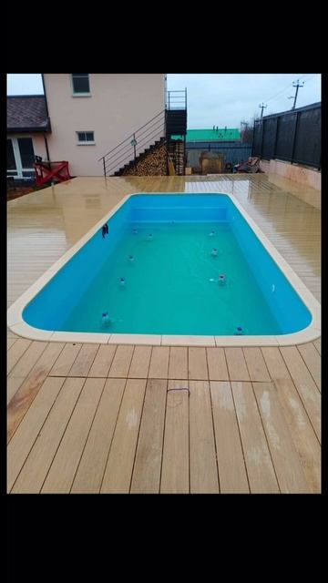 Строительство частного бассейна из полипропилена смотреть онлайн