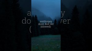 Dove doll ver | slowed | antihoney