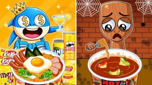 СПРУНКИ Sprunki мультфильм - СПРУНКЕ ЛЮБЯТ ПОКУШАТЬ