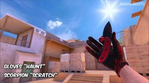 ЛУЧШИЕ КРАСНЫЕ СЕТЫ НОЖЕЙ С ПЕРЧАТКАМИ HAUNT В STANDOFF 2