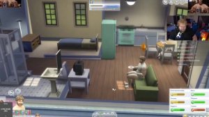 Т2Х2 ИГРАЕТ В СИМС 4