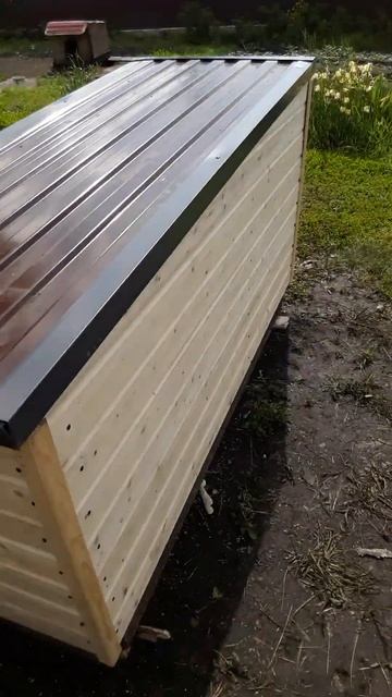 Будка для собаки почти готова #будкадлясобаки#mydogs#соб? смотреть онлайн