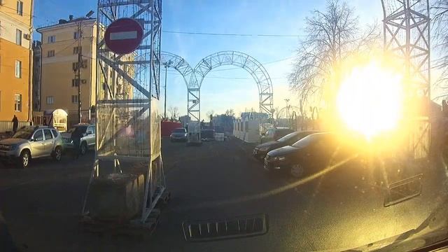 Знак 3.1 (кирпич) действует только справа или сверху ! смотреть онлайн