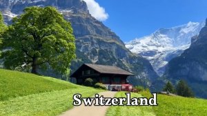 Как живут люди в Швейцарских Альпах.