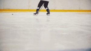 Техника ведения шайбы в хоккее. В движении