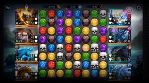 Gems of War желтая сборка Горгофа Молох, Астральный дух и Д?