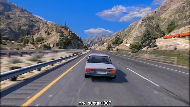 😂СУЕТА НА ВАЗ 2107😂 GTA V 4K 60FPS смотреть онлайн
