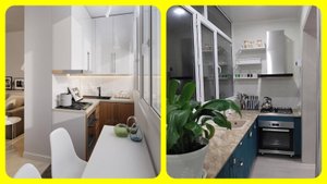 20 идей кухни на балконе 🌿🍳