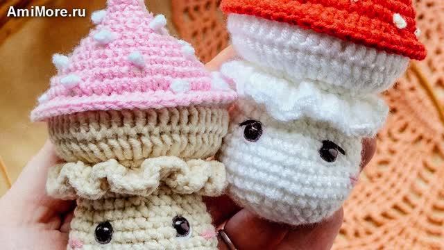 Амигуруми: схема Грибочек | Игрушки вязаные крючком