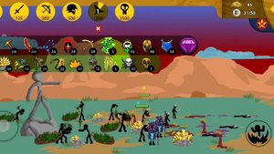 зсразился с БРОНИРОВОННЫМ копьетоном в Stick War Legacy