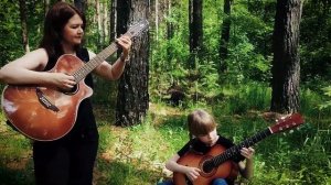 Танец с Веером. Е.А. Баев, дуэт гитар