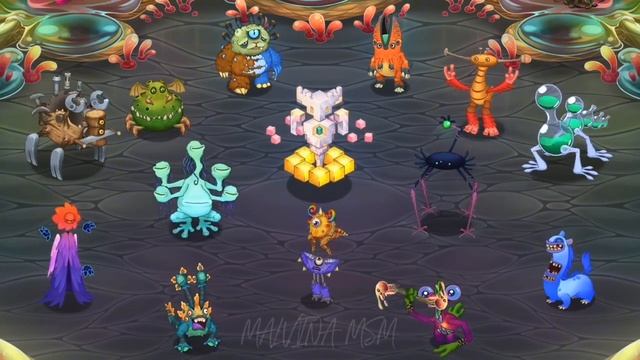 ✨ Мастерская эфира - 5 фаза полная песня ✨ My singing monster смотреть онлайн