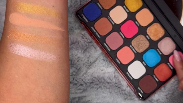 MAKEUP REVOLUTION FOREVER FLAWLESS FLAMBOYANCE FLAMINGO | ОБЗОР | СВОТЧИ