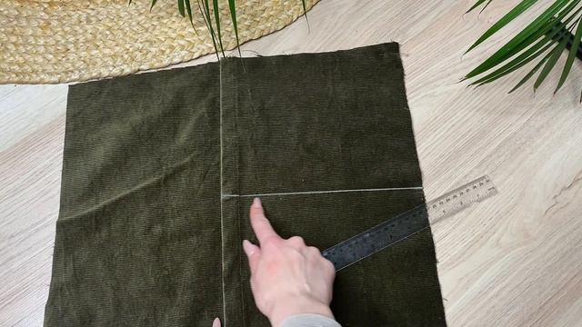 Как сшить сумку - шоппер из вельвета без оверлока смотреть онлайн