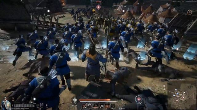 *Обзор Conqueror`s blade Осада- стычка на границе* смотреть онлайн