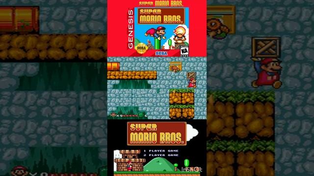 Super Mario World на Sega mega drive. смотреть онлайн