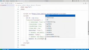 Flatpickr - легкий и мощный календарь на JavaScript