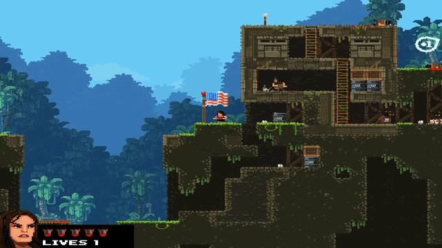 Broforce-Прохождение с Димасом.#2. смотреть онлайн