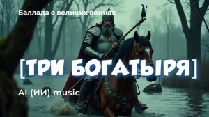[Три Богатыря] (авторская баллада) песня о великих русских богатырях [ИИ]