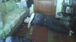 Попытка простоять в планке 2 часа (часть 1)