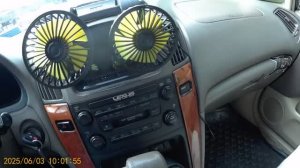 LEXUS RX-300, вентилятор как помощник в жару.