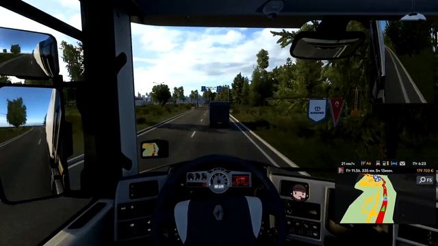 ЕДЕМ В САНКТ-ПЕТЕРБУРГ В EURO TRUCK SIMULATOR 2! смотреть онлайн