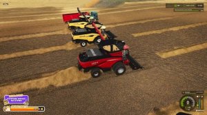 Farming simulator 25 КАК РАЗГРУЗИТЬ ВСЕ КОМБАЙНЫ ЗА РАЗ ? #fs25