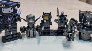 обзор на мои фигурки лего скибиди туалет
